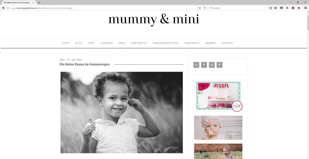 Veröffentlichung Mummy & Mini